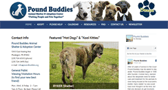 Desktop Screenshot of poundbuddies.org